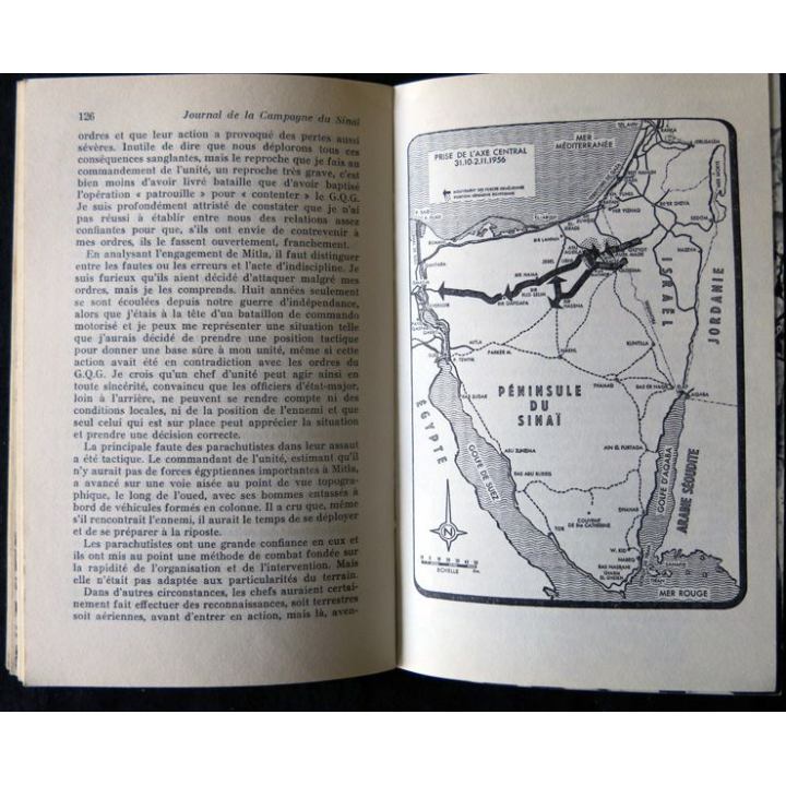 Journal de la campagne du Sinaï du Général Moshé Dayan aux Editions Fayard