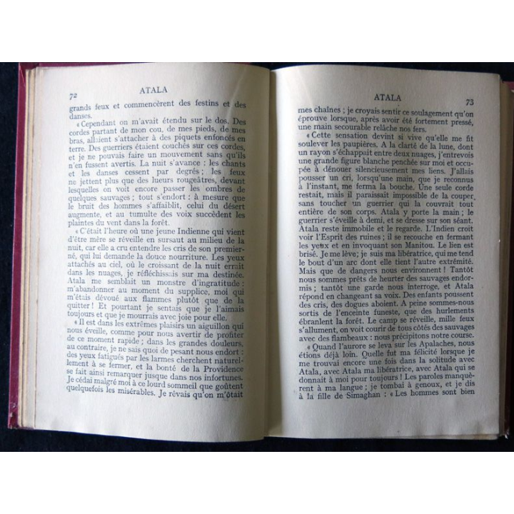 Atala René le dernier Abencerage de Chateaubriand aux Editions Lutétia Nelson Editeurs