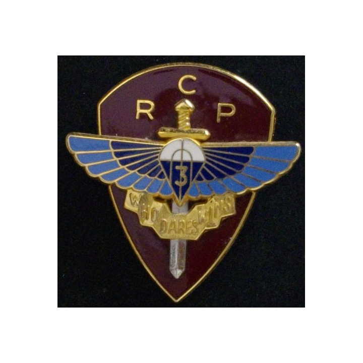 3°RCP : 3°RÉGIMENT DE CHASSEURS PARACHUTISTES
