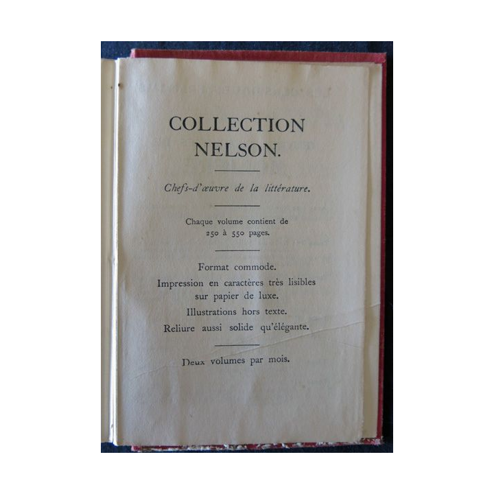 Gil Blas Tome premier par René Lesage aux Editions Lutétia Nelson Editeurs
