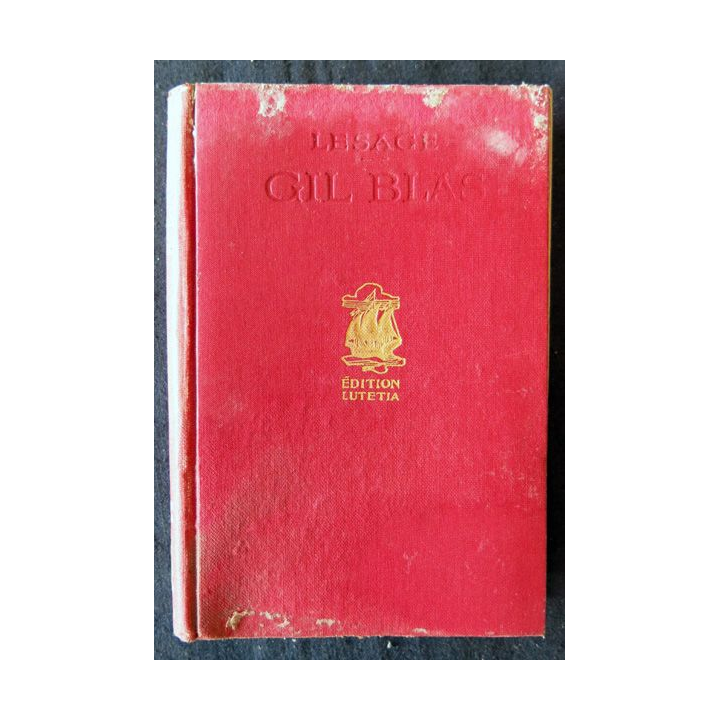 Gil Blas Tome deuxième par René Lesage aux Editions Lutétia Nelson Editeurs