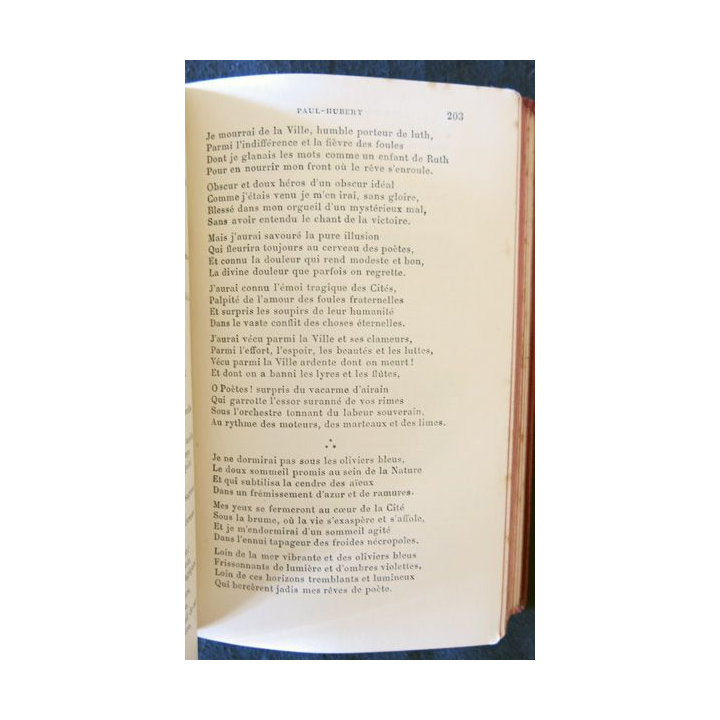 Poètes d'hier et d'aujourd'hui (1919) de G. Walch édité par la Librairie Delagrave