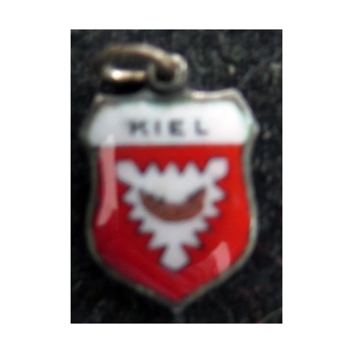 médaillon du Blason de Kiel en émail