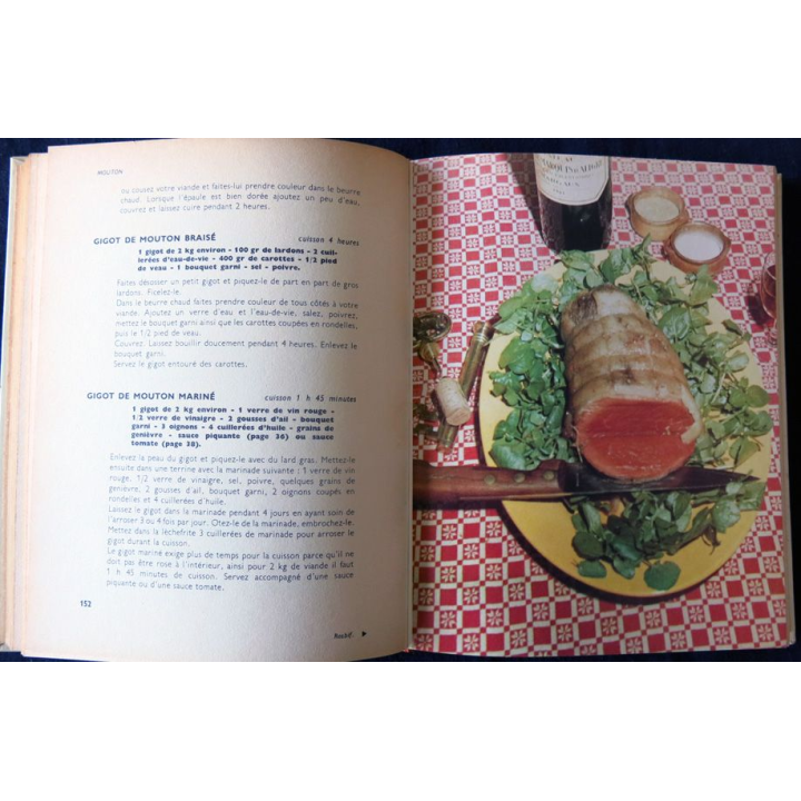 La véritable cuisine de famille de Tante Marie aux Editions A. Taride (1972)