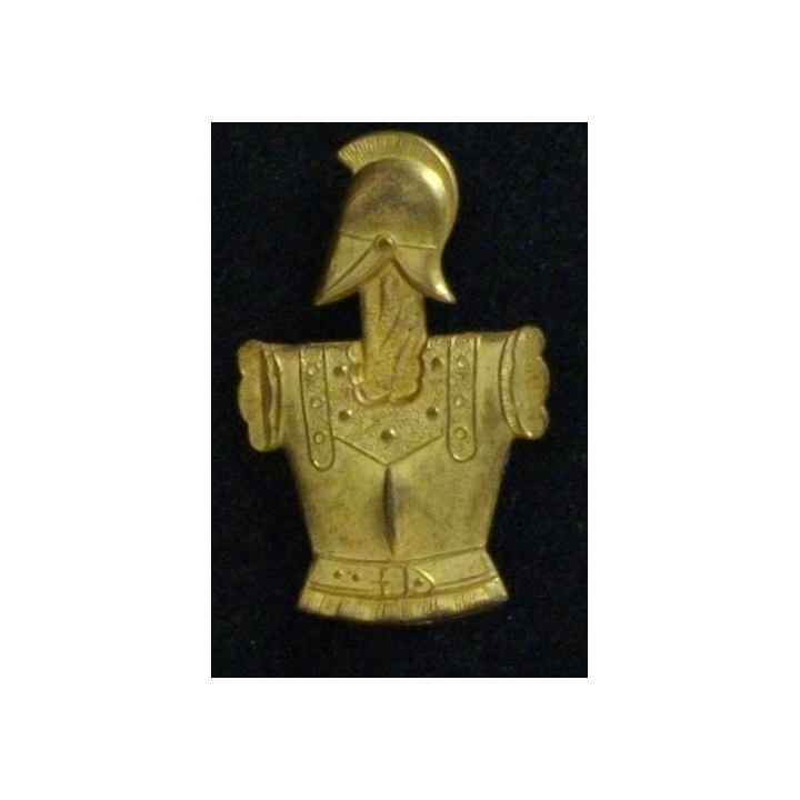 GÉNIE : CUIRASSE GÉNIE EN LAITON HAUTEUR 3 cm