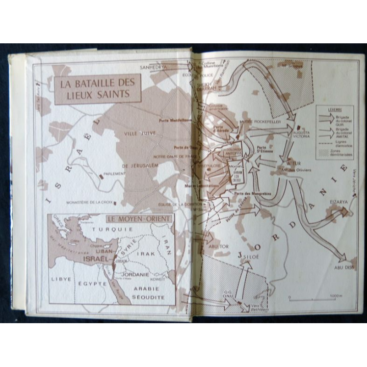 La guerre israélo-arabe 5-10 juin 1967 de Eliahu Ben Elissar & Zeev Schiff aux Editions Julliard