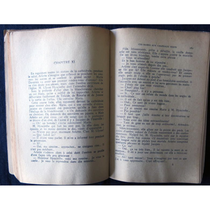 Ces dames au chapeaux verts de Germaine Acremant aux Editions Plon (1939)