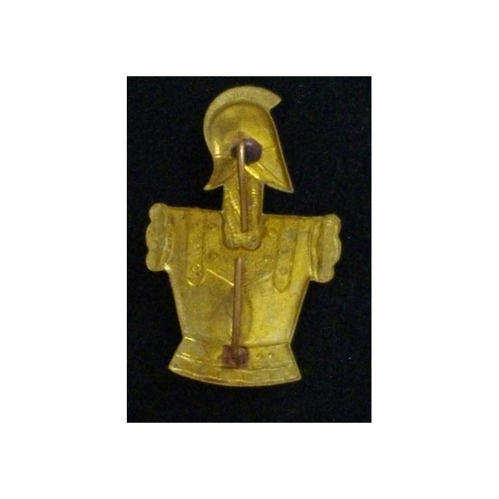GÉNIE : CUIRASSE GÉNIE EN LAITON HAUTEUR 3 cm