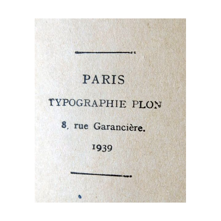 Ces dames au chapeaux verts de Germaine Acremant aux Editions Plon (1939)