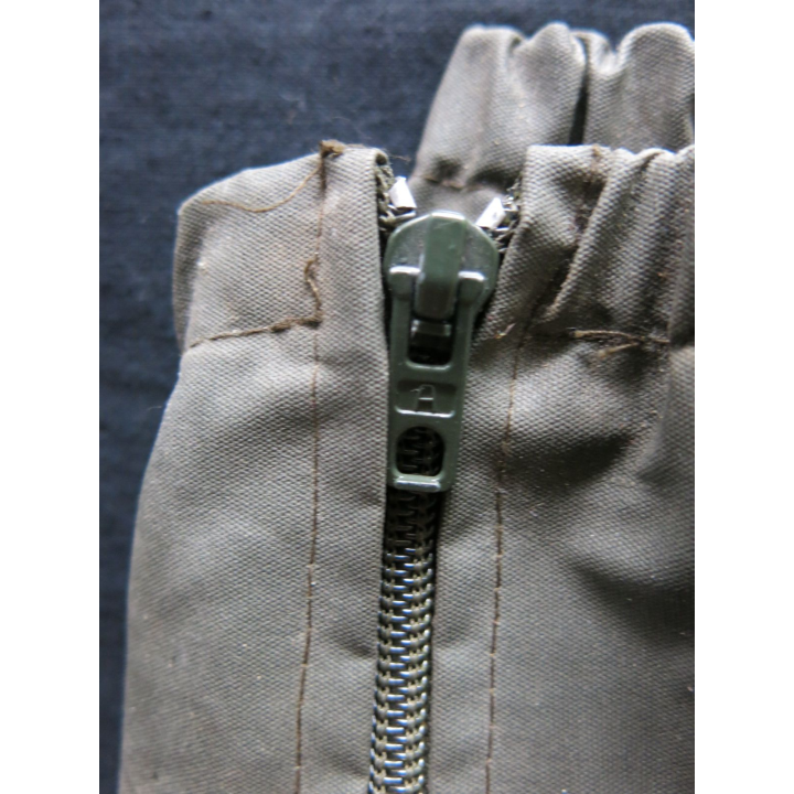 Paire de guêtres taille unique kaki Armée française