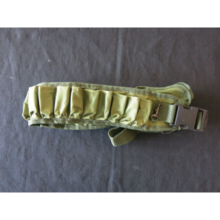 Cartouchière nylon kaki 20 emplacements pour cartouche calibre 12 ou 16