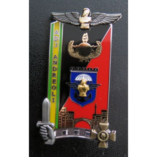PROMOTION ENSOA : insigne de promotion ADJ Andreoli Boussemart by Promodis G. 5865 n° 0905