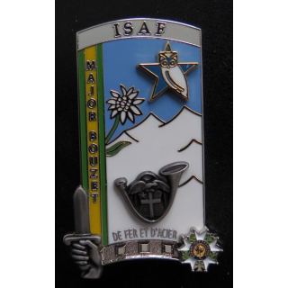 PROMOTION ENSOA : insigne de promotion Major Bouzet Boussemart by Promodis G. 5818 n° 0694