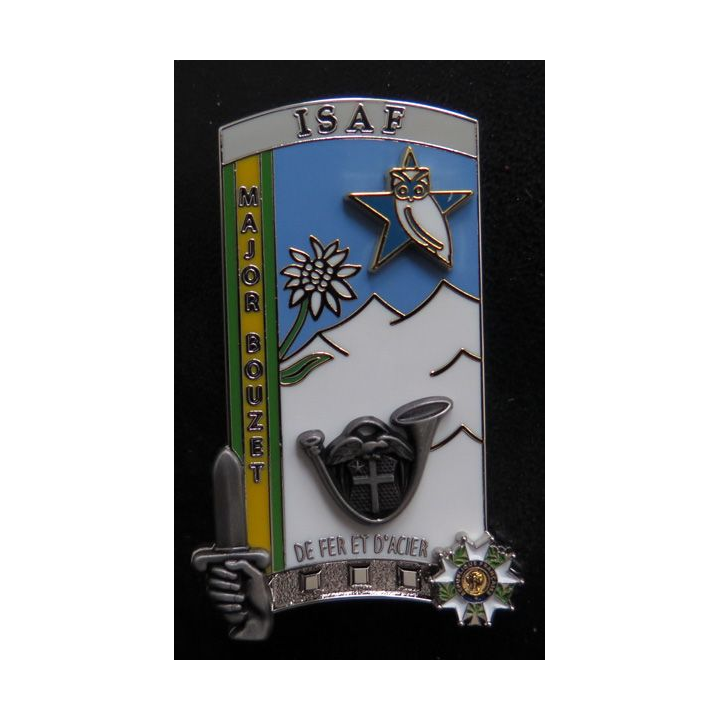 PROMOTION ENSOA : insigne de promotion Major Bouzet Boussemart by Promodis G. 5818 n° 0694
