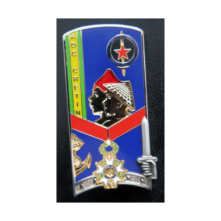 PROMOTION ENSOA : insigne de promotion ADC Cretin LMP G. 5420 n° 0744