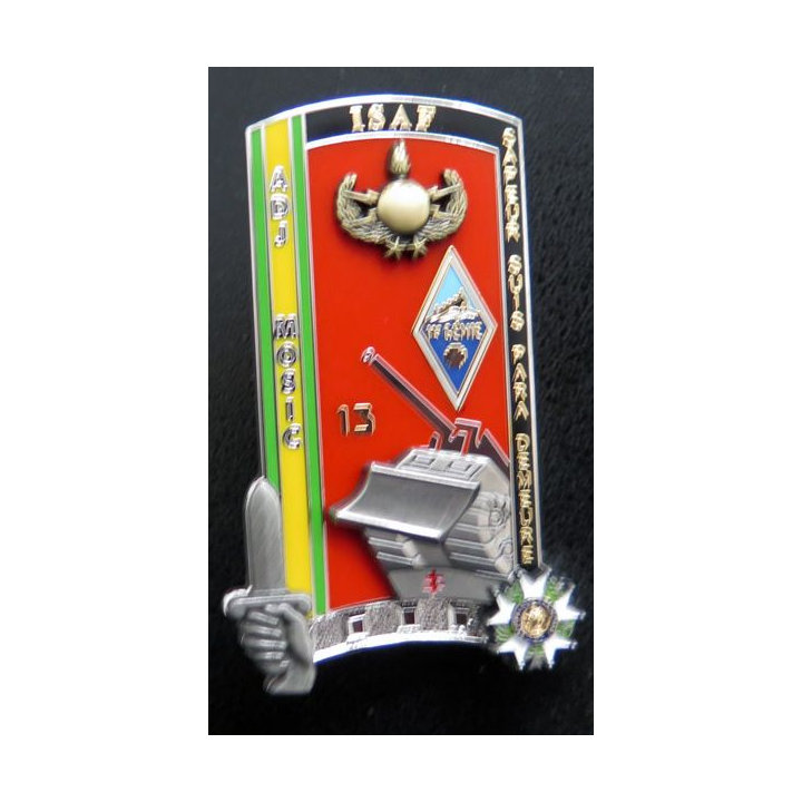 PROMOTION ENSOA : insigne de promotion ADJ Mosic Boussemart by Promodis G. 5867 n° 0433