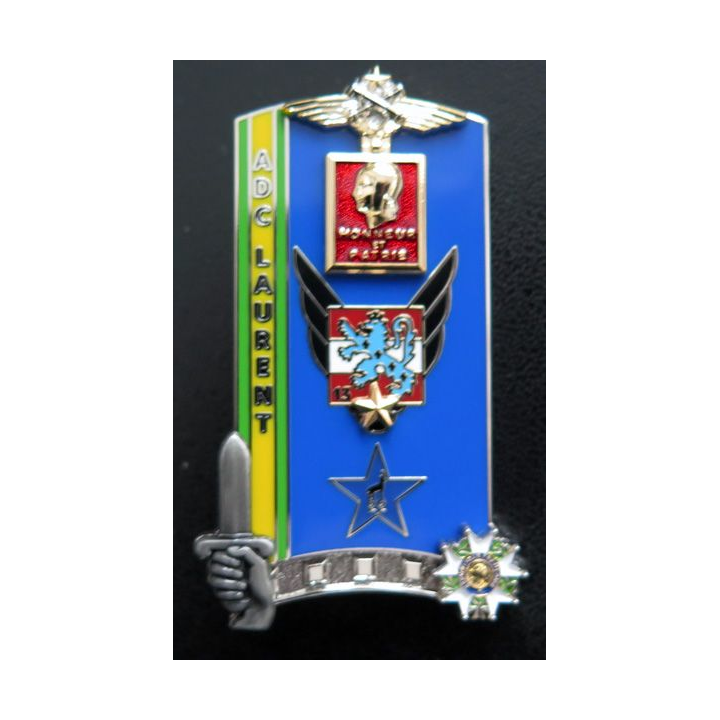 PROMOTION ENSOA : insigne de promotion ADC Laurent Boussemart by Promodis G. 5845 n° 0550