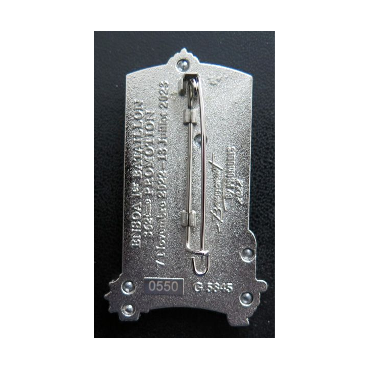 PROMOTION ENSOA : insigne de promotion ADC Laurent Boussemart by Promodis G. 5845 n° 0550