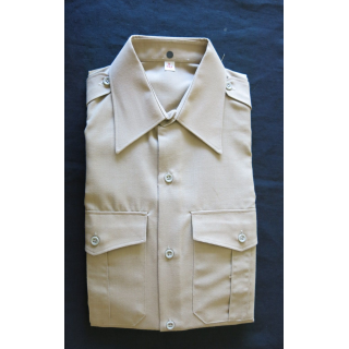 Chemise beige armée de terre paquetage année 1975 taille 38 PM neuve