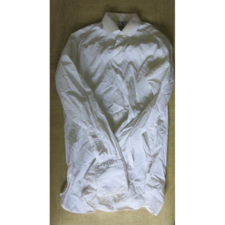 Chemise blanche avec trame nylon Ets D. Marly