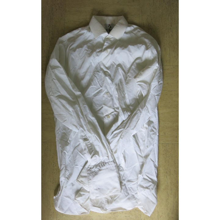 Chemise blanche avec trame nylon Ets D. Marly