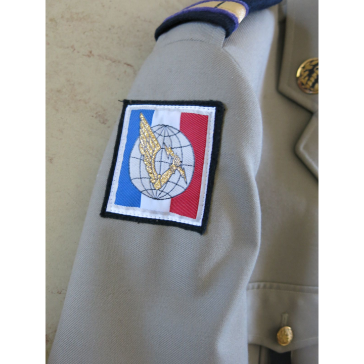 Vareuse terre de France Aspirant dentiste 28° régiment de Transmission