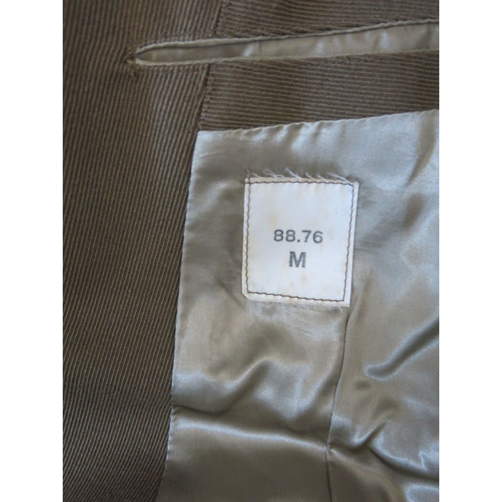 Vareuse officier hiver Kaki du Service de Santé des Armées 1977