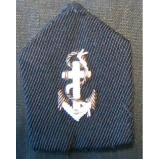 PATTE DE COL : officier de la coloniale ou des troupes de Marine en cannetille