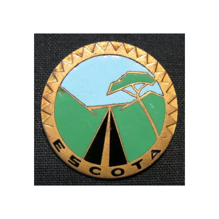 ESCOTA : Insigne métalique des personnels  (Autoroutes Esterel-Côte d'Azur)
