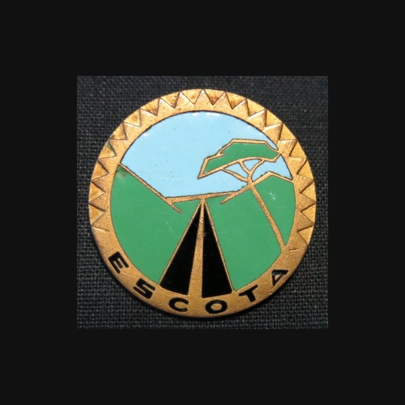 ESCOTA Insigne métalique Autoroutes EsterelCôte d'Azur