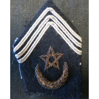 PATTE DE COL : officier des Goums et Tabors en cannetille Jusqu'en 1956