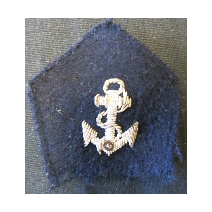 PATTE DE COL : PATTE DE COL : officier de la coloniale ou Troupe de Marine en cannetille