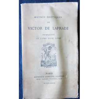Œuvres poétiques de Victor de Laprade, Pernette le livre d'un père, Alphonse Lemerre Editeur MDCCCLXXXII