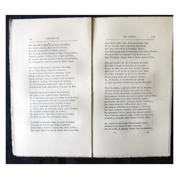 Œuvres poétiques de Victor de Laprade, Pernette le livre d'un père, Alphonse Lemerre Editeur MDCCCLXXXII