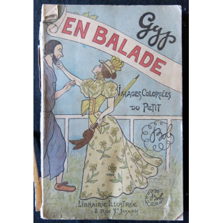 En balade images coloriées du Petit Bob de Gyp édité par Montgredien et Cie Librairie (1897)
