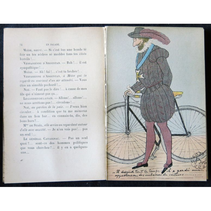 En balade images coloriées du Petit Bob de Gyp édité par Montgredien et Cie Librairie (1897)