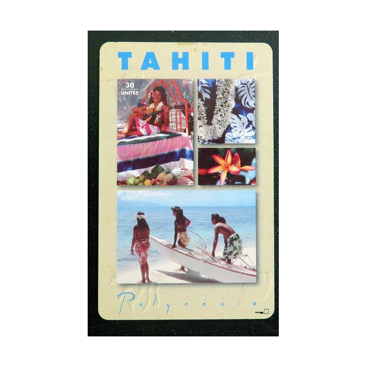 Carte téléphonique télécarte 30 Unités Polynésie Française Tahiti