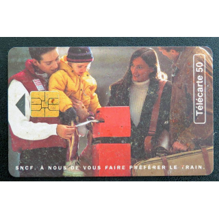 Carte téléphonique télécarte 50 SNCF à nous de vous faire préférer le train