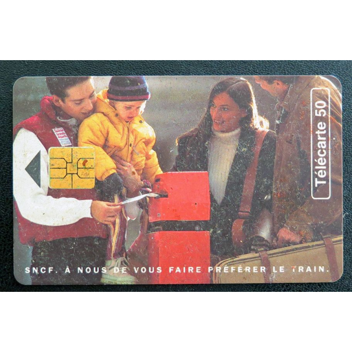 Carte téléphonique télécarte 50 SNCF à nous de vous faire préférer le train