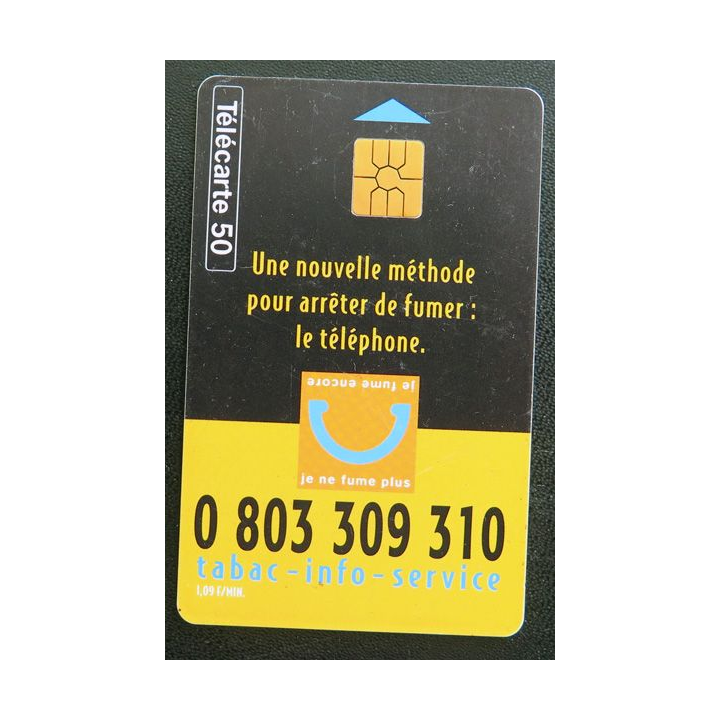 Carte téléphonique télécarte 50 Tabac info service