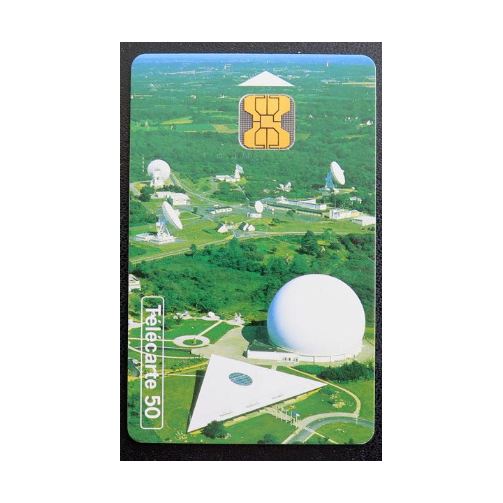 Carte téléphonique télécarte 50 Le Radôme Pleumeur Bodou