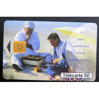 Carte téléphonique télécarte 50 A qui parlerez vous aujourd'hui