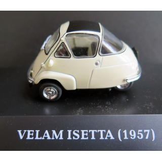 Voiture de collection : Velam Isetta 250 1957 dans on coffret plastique