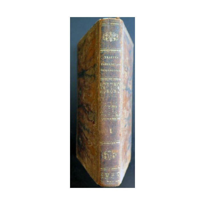 Examen de la Doctrine de M. De La Mennais tome 1 relié cuir 1834