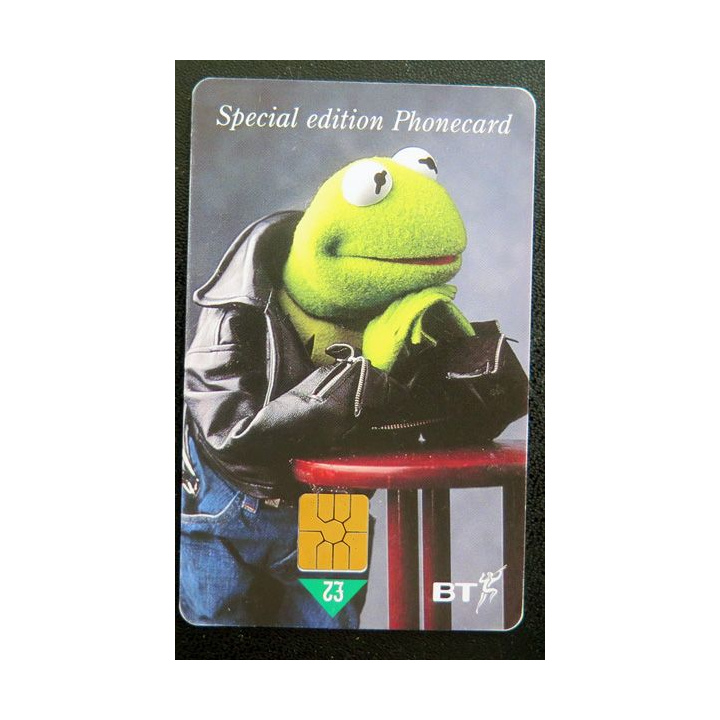 Télécarte de Londres special edition Phonecard BT Muppets 