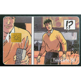 télécarte 50 unités France télécom XXI Les expositions Le Fugitif
