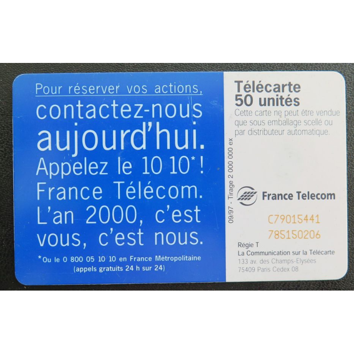 TELECARTE 50 unités Contactez nous aujourd'hui ...