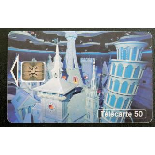 télécarte 50 unités Euro Disneyland France télécom