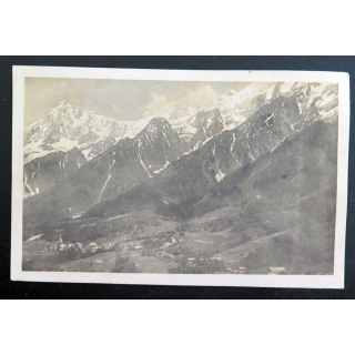 Carte postale n° 314 Les Houches et la chaîne du Mont-Blanc
