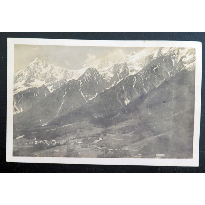 Carte postale n° 314 Les Houches et la chaîne du Mont-Blanc